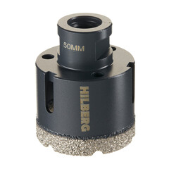 Коронка алмазная по керамограниту 50 мм Hilberg Super Hard (HH650) - фото 3