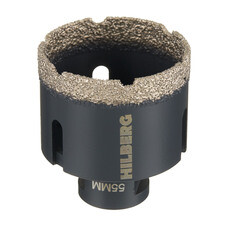 Коронка алмазная по керамограниту 55 мм Hilberg Super Hard (HH655)