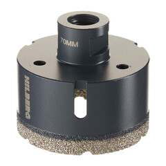 Коронка алмазная по керамограниту 70 мм Hilberg Super Hard (HH670) - фото 3