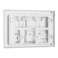 Клавиша смыва для инсталляций Cersanit Estetica белая (64109) - фото 3