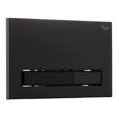 Клавиша смыва для инсталляций Corsa Deco TX черная матовая (FBTXB) - фото 1