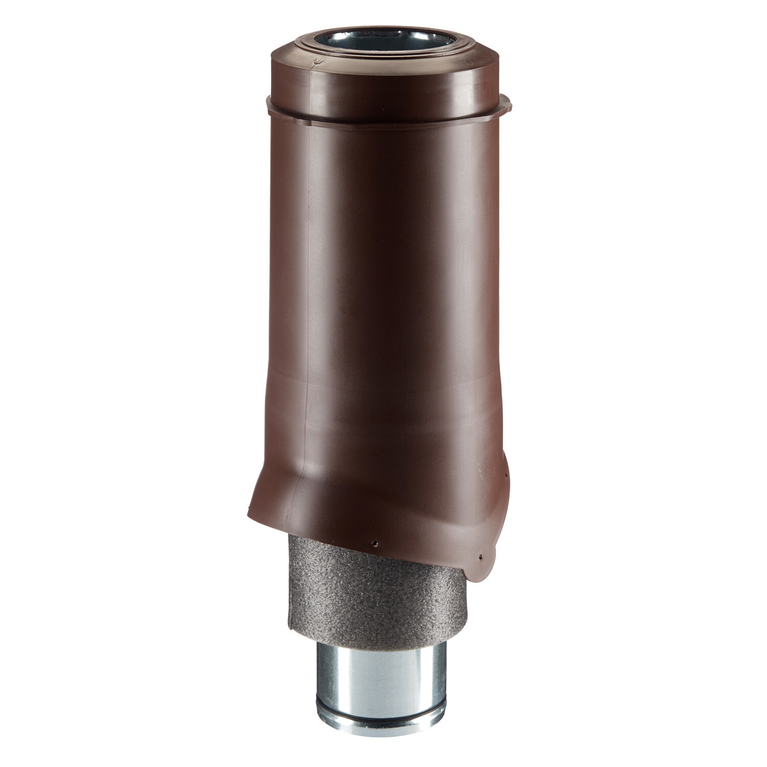 Изображение товара Вентиляционный выход Krovent Pipe-VT изолированный d125 мм коричневый для малоэтажных домов