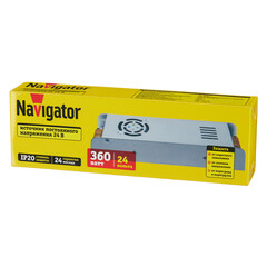 Блок питания для светодиодной ленты Navigator ND-P360 220/24 В 360 Вт IP20 (95446) - фото 2