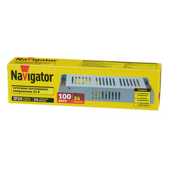Блок питания для светодиодной ленты Navigator ND-P100 220/24 В 100 Вт IP20 (95442) - фото 3