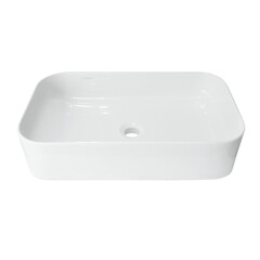 Раковина Sanita Lux Infinity Slim 60 см накладная белая (WB.CT/Infinity/60-N.Slim/WHT.G/S1) - фото 4