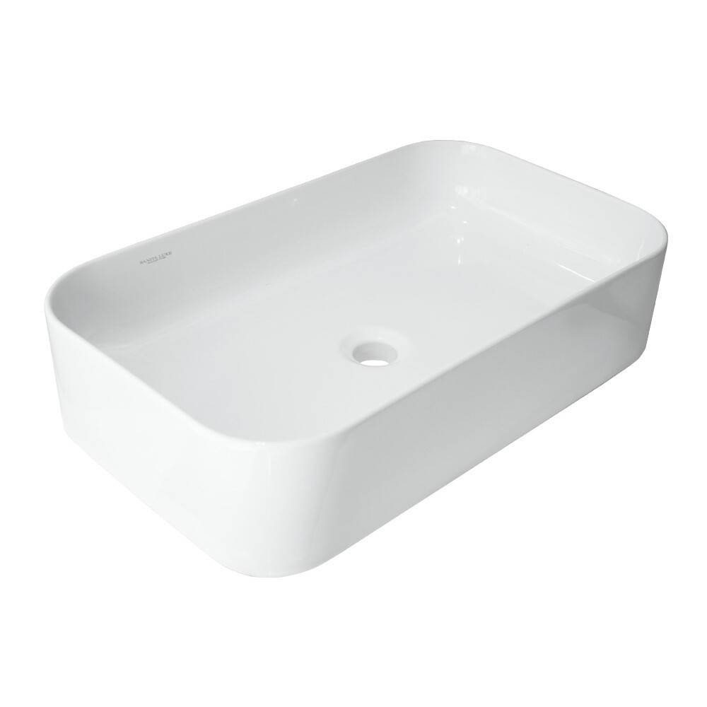 

Раковина Sanita Lux Infinity Slim 60 см накладная белая (WB.CT/Infinity/60-N.Slim/WHT.G/S1), Белый