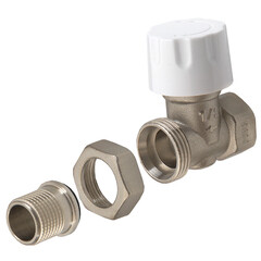 Клапан термостатический СТМ 1/2 ВР(г) х 1/2 НР(ш) для радиатора (CARTVS12) - фото 3