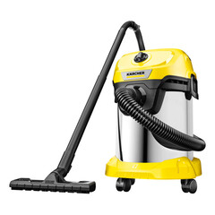 Строительный пылесос Karcher WD 3 S V-17/4/20 1000 Вт 17 л (1.628-135.0) - фото 1