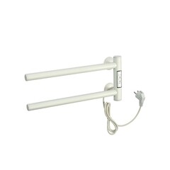 Полотенцесушитель электрический Тера Игла 180х400 мм 18 Вт с терморегулятором белый - фото 3