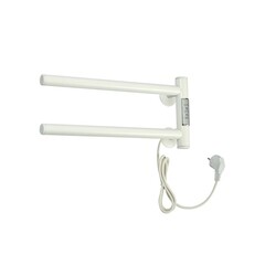 Полотенцесушитель электрический Тера Игла 180х400 мм 18 Вт с терморегулятором белый - фото 1