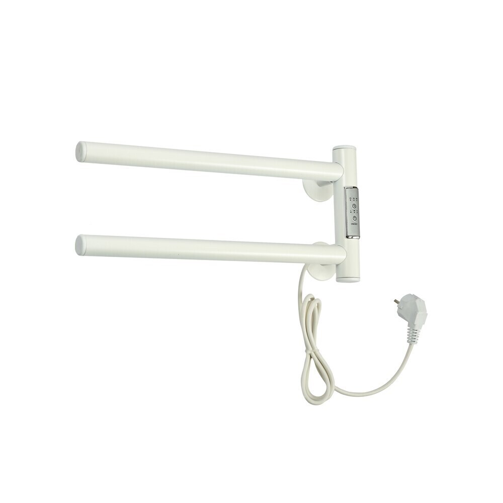 Изображение товара Электрический полотенцесушитель Тера Игла 180x180 мм 18 Вт с терморегулятором белый