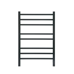 Полотенцесушитель электрический Тера Классика Квадро 800х530 мм 105 Вт с терморегулятором черный муар - фото 1