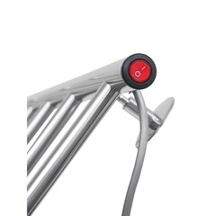 Полотенцесушитель электрический Тера Классика с полкой 800х525 мм 94 Вт правый хром - фото 3