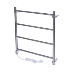 Полотенцесушитель электрический Тера Классика 600х525 мм 43 Вт правый хром - фото 1