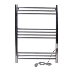 Полотенцесушитель электрический Тера Богема 800х532 мм 85 Вт с терморегулятором правый хром - фото 1