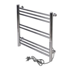 Полотенцесушитель электрический Тера Богема 600х532 мм 81 Вт с терморегулятором правый хром - фото 3