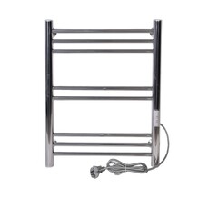 Полотенцесушитель электрический Тера Богема 600х432 мм 69 Вт с терморегулятором правый хром - фото 1