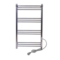 Полотенцесушитель электрический Тера Богема с полкой 1000х532 мм 91 Вт с терморегулятором правый хром - фото 3