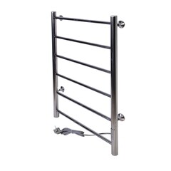 Полотенцесушитель электрический Тера Классика 800х532 мм 66 Вт с терморегулятором правый хром - фото 3