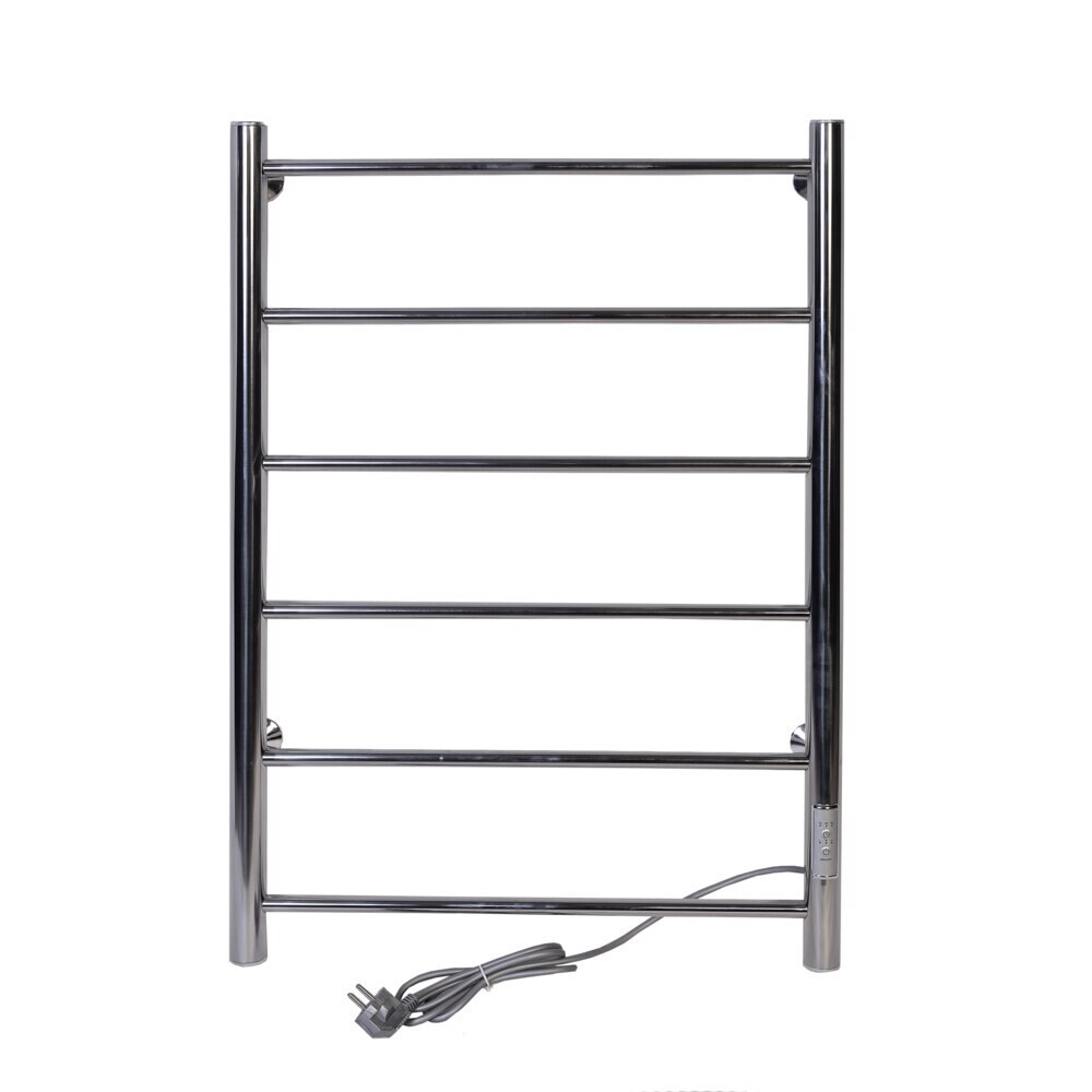 Изображение товара Электрический полотенцесушитель Тера Классика 800х532 мм 66 Вт с терморегулятором правый хром