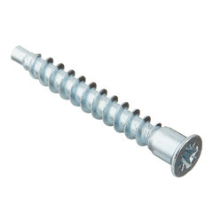 Стяжка шурупная оцинкованная 7х50 мм потайная головка PZ4 (15 шт.) - фото 4