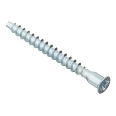 Стяжка шурупная оцинкованная 7х70 мм потайная головка PZ (10 шт.) - фото 4