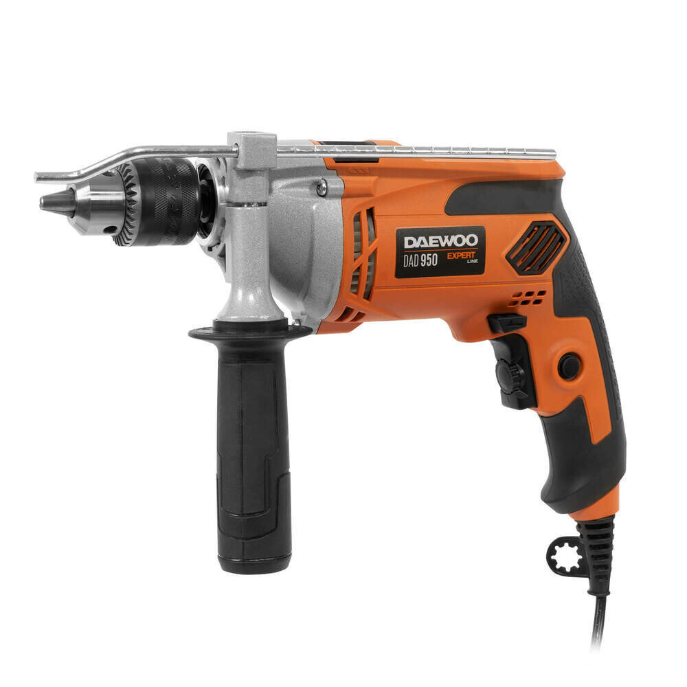 Дрель сетевая ударная Daewoo DAD 950 950 Вт ключевой патрон