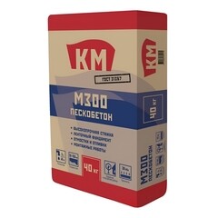 Изображение товара Пескобетон (ЦПС) М300 КМ 40 кг