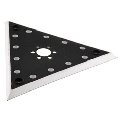 Тарелка опорная треугольная для эксцентриковой шлифмашины КМ DS-750 280 мм - фото 1