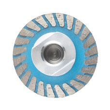 Диск алмазный по керамике Trio-Diamond Flange Turbo 50х22,23х1,8 мм турбо с фланцем М14 сухой рез (FHQ440)