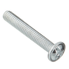 Винт для крепления ручки оцинкованный M4х25 мм полусферическая головка (10 шт.) - фото 4