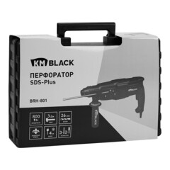 Перфоратор электрический КМ Black 800 Вт 3 Дж SDS-plus (BRH-801) - фото 9