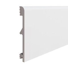 Изображение товара Плинтус экополимер Солид 120х14х2000 мм белый (1 UHD 43/120)