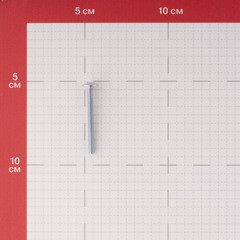 Винт для крепления ручки оцинкованный M4х40 мм полусферическая головка (8 шт.) - фото 2