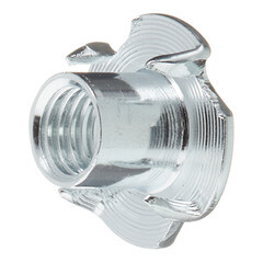 Гайка мебельная забивная оцинкованная M10 (4 шт.) - фото 2