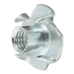 Гайка мебельная забивная оцинкованная M6 (10 шт.) - фото 4