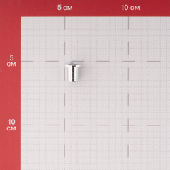 Гайка-втулка плоская оцинкованная M6х12 мм (4 шт.) - фото 3