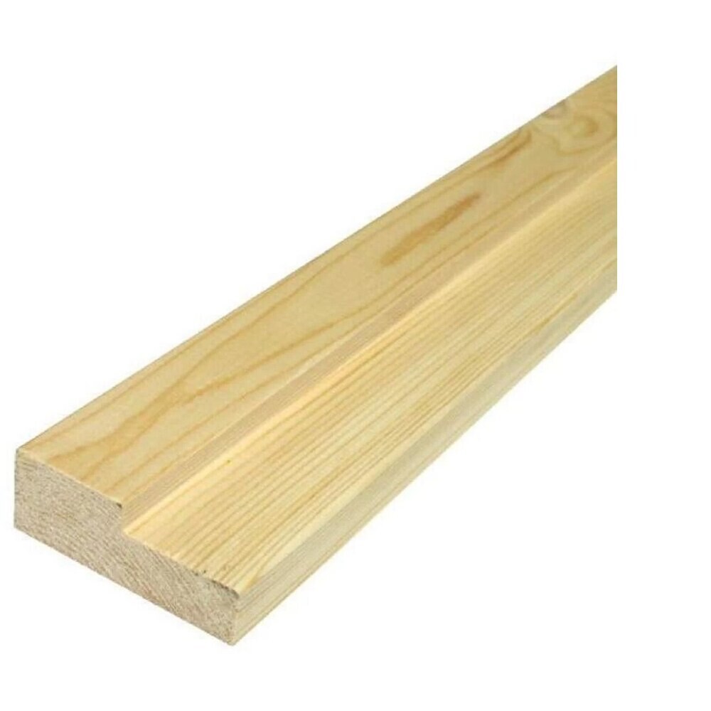 Изображение товара Коробка дверная сращенная 30х70х2100 мм массив без покрытия Русский Мастер