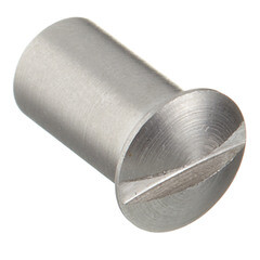 Гайка Эриксона M6 полупотайная головка прямой шлиц (1 шт.) - фото 4