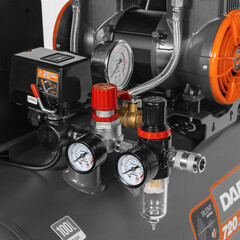 Компрессор безмасляный Daewoo DAC 720S 100 л 4,8 кВт - фото 11