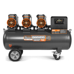 Компрессор безмасляный Daewoo DAC 720S 100 л 4,8 кВт - фото 6