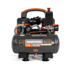 Компрессор безмасляный Daewoo DAC 170S 3 л 1 кВт - фото 8