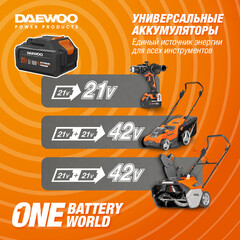 Лобзик аккумуляторный Daewoo DAJ 2621Li SET 21 В Li-Ion 1 АКБ и ЗУ - фото 2
