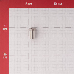 Гайка Эриксона M8 полупотайная головка прямой шлиц (1 шт.) - фото 4
