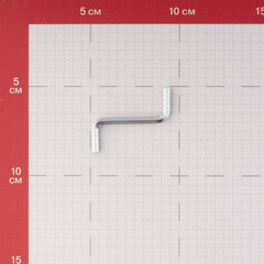 Ключ мебельный Z-образный оцинкованный для стяжки SW3 и SW4 (4 шт.) - фото 3