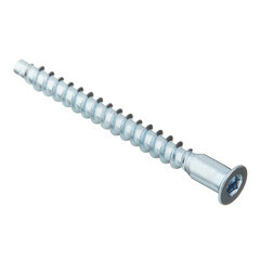 Стяжка шурупная оцинкованная 5х50 мм потайная головка HEX 3 (20 шт.) - фото 4
