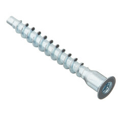 Стяжка шурупная оцинкованная 6,3х50 мм потайная головка HEX 4 (15 шт.) - фото 3