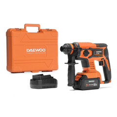 Перфоратор аккумуляторный Daewoo DAH 2821Li SET 21 В 2 Дж 4 Ач Li-Ion SDS-plus 1 АКБ и ЗУ - фото 14
