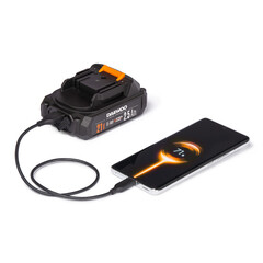 Лобзик аккумуляторный Daewoo DAJ 2621Li SET 21 В Li-Ion 1 АКБ и ЗУ - фото 3