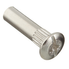 Стяжка межсекционная никелированная 8х30 мм (20 шт.) - фото 2